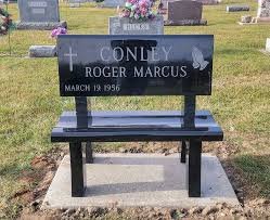 Bench Shaped Headstones
